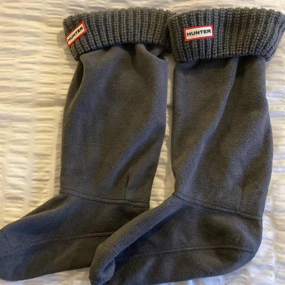 Hunter Gray Boot Socks